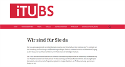 Desktop Screenshot of itubs.de