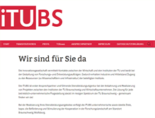 Tablet Screenshot of itubs.de